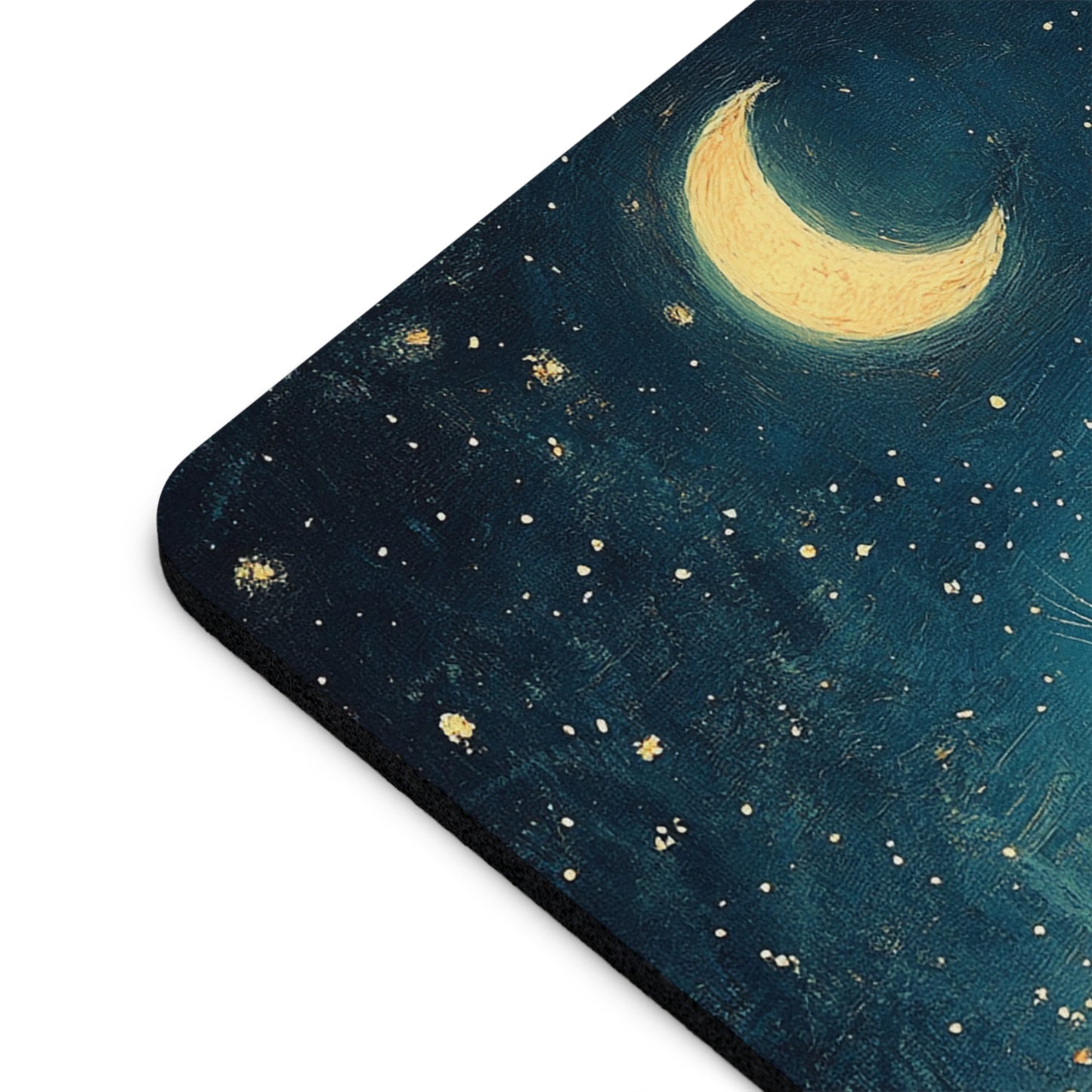 Mouse Pad- Cute Black Cat Mouse Pad ,Office Decor Computer Desk, Gaming Pad