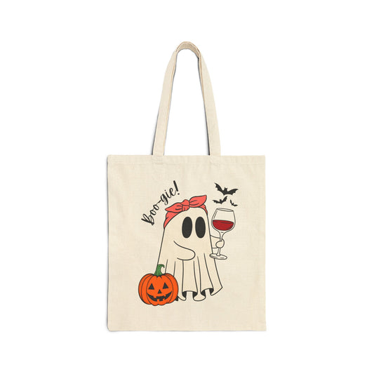 Halloween Tote Bag - Boo-tiful Tote for Trick or Treat, Fall Fashion Gatherings, Pumpkin Spice Lovers, Ghost Bag for Her Eco-Friendly Gift