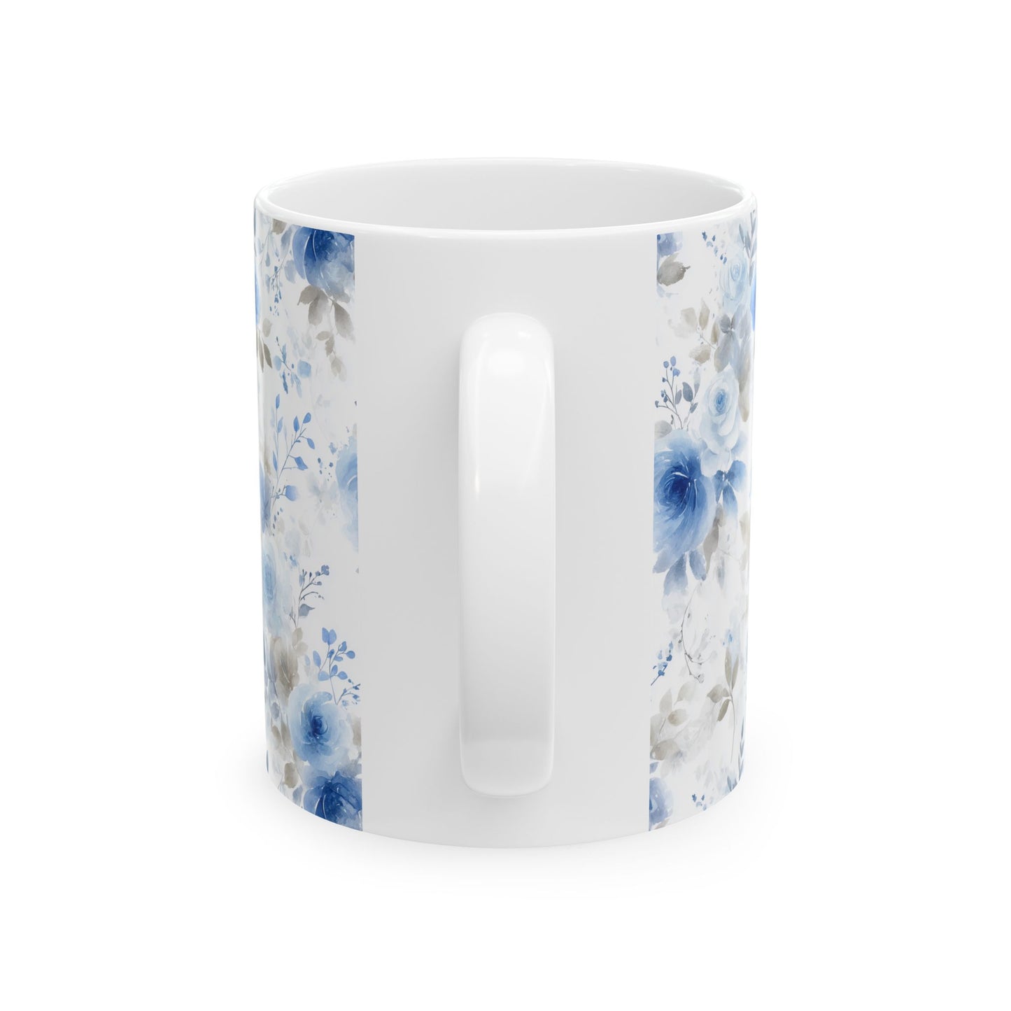 Elegant Floral Ceramic Mug, Ideal for Gifts, Home Decor, Coffee Lovers, Mother's Day, Wedding Favors