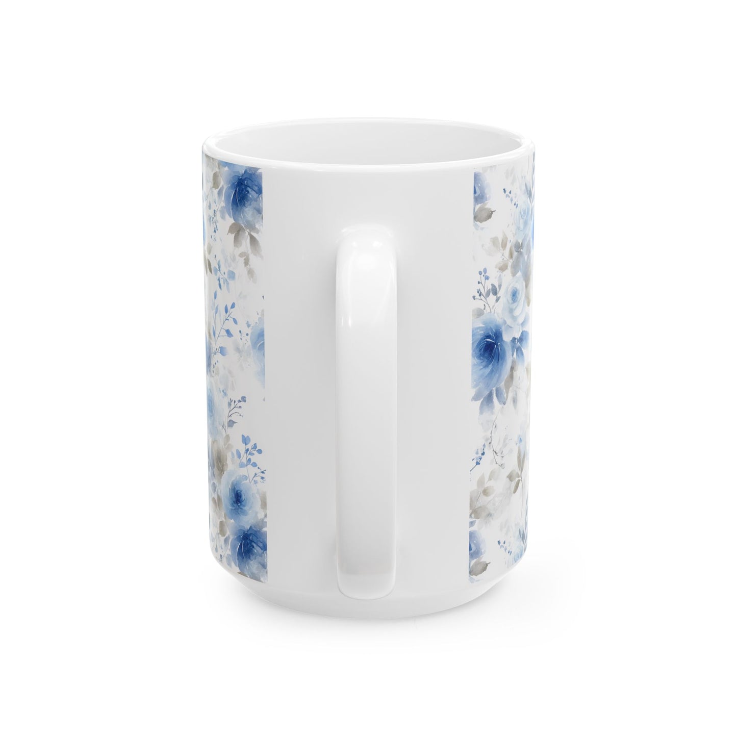 Elegant Floral Ceramic Mug, Ideal for Gifts, Home Decor, Coffee Lovers, Mother's Day, Wedding Favors