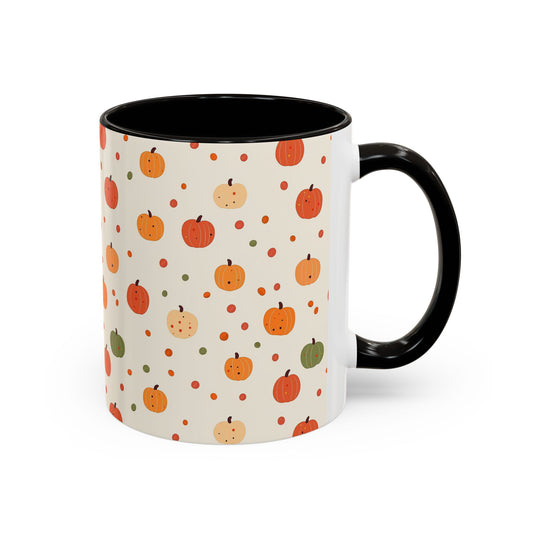 Pumpkin Coffee Mug – Halloween Cup, Fall Drinkware, Autumn Gift for Her & Friends, Festive Coffee Drink Mug, Fall-Themed Kitchen