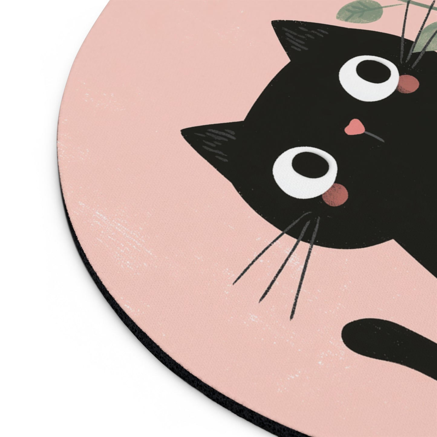 Mouse Pad for Desk, Gift for School Mouse Pad, Office Desk Decor, Cat Lover Gift Floral Mouse Matt Unique Gift for Her PC Kawaii Accessories