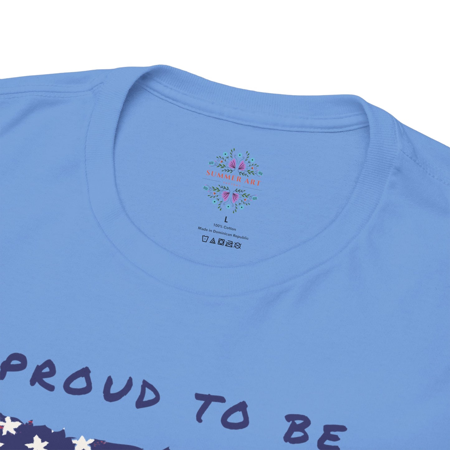 Proud to be American T-Shirt - USA Patriotic Tee USA, Flag Independence Day 4thOfJuly