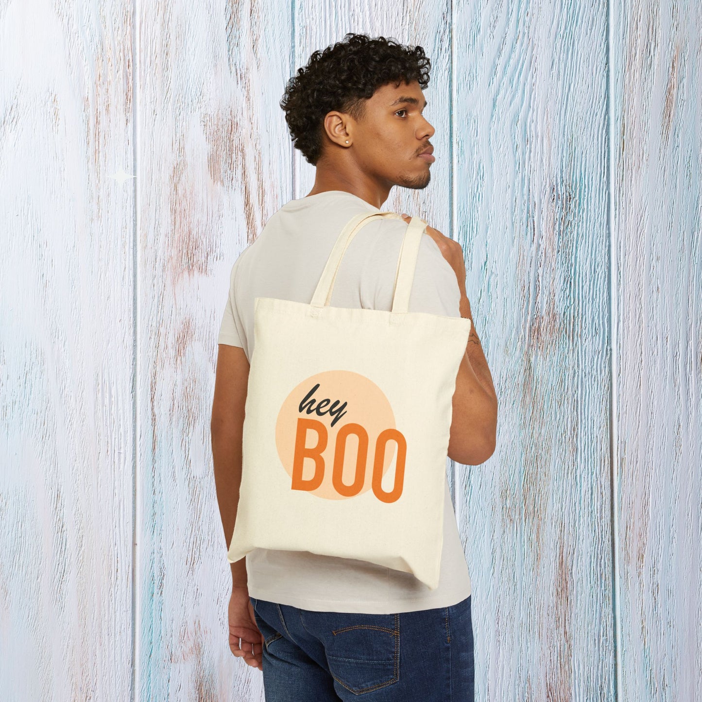 Halloween Tote Bag Trick or Treat Candy Halloween Fall Gift Tote Bag, Shoulder Shopping Bag for Him Her, Scarry Cuteness Pumpkin Tote