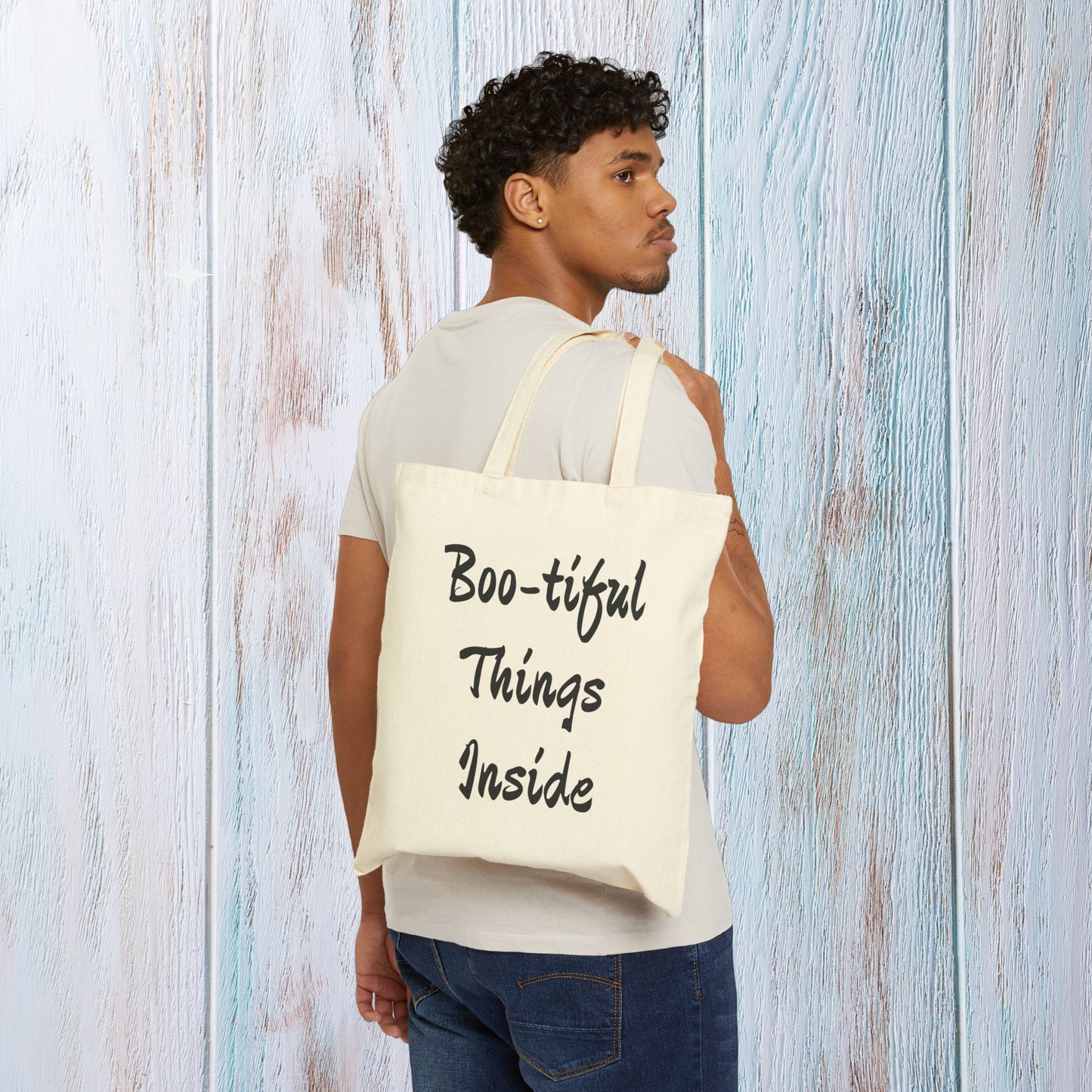 Halloween Tote Bag - Boo-tiful Tote for Trick or Treat, Fall Fashion Gatherings, Pumpkin Spice Lovers, Ghost Bag for Her Eco-Friendly Gift