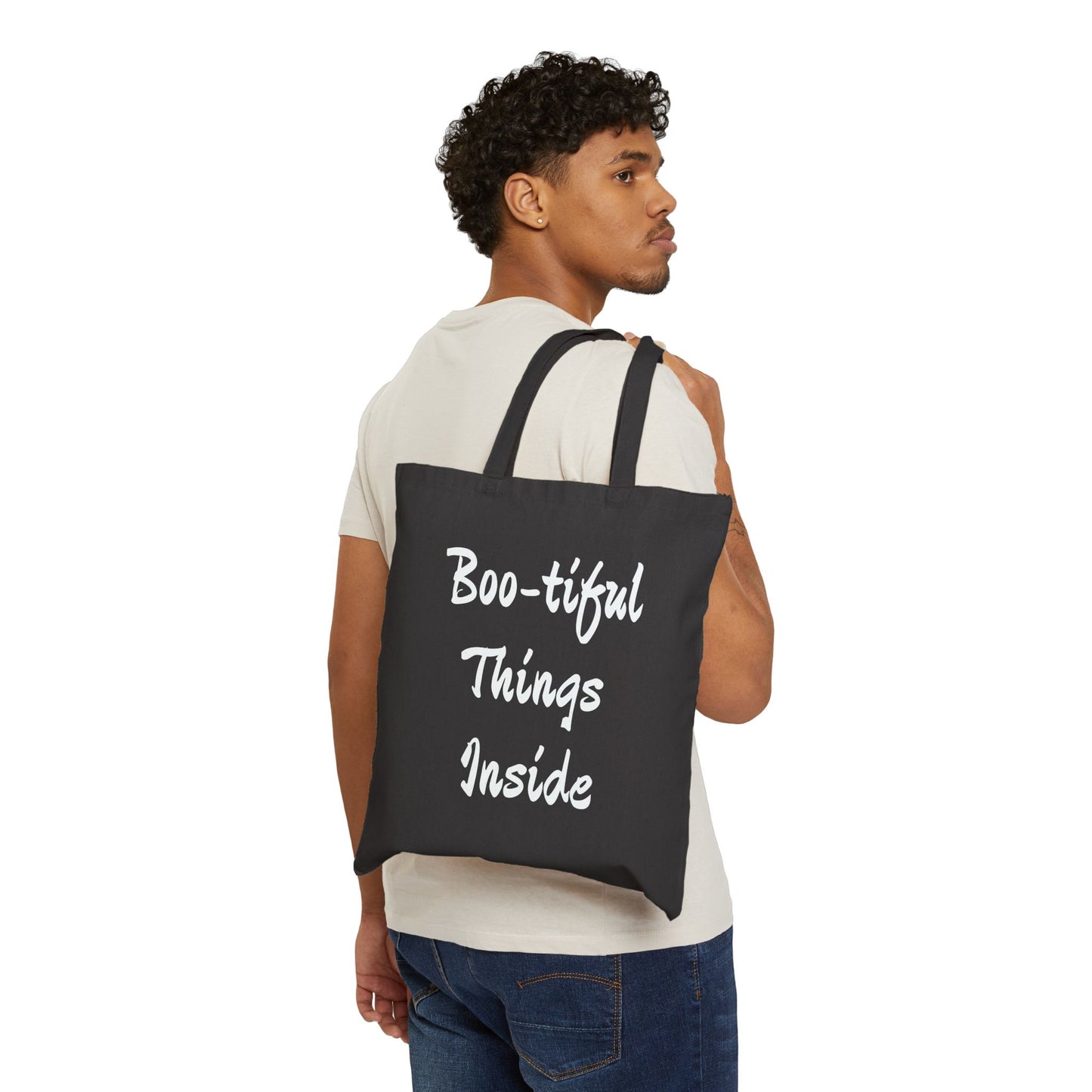Halloween Tote Bag - Boo-tiful Tote for Trick or Treat, Fall Fashion Gatherings, Pumpkin Spice Lovers, Ghost Bag for Her Eco-Friendly Gift