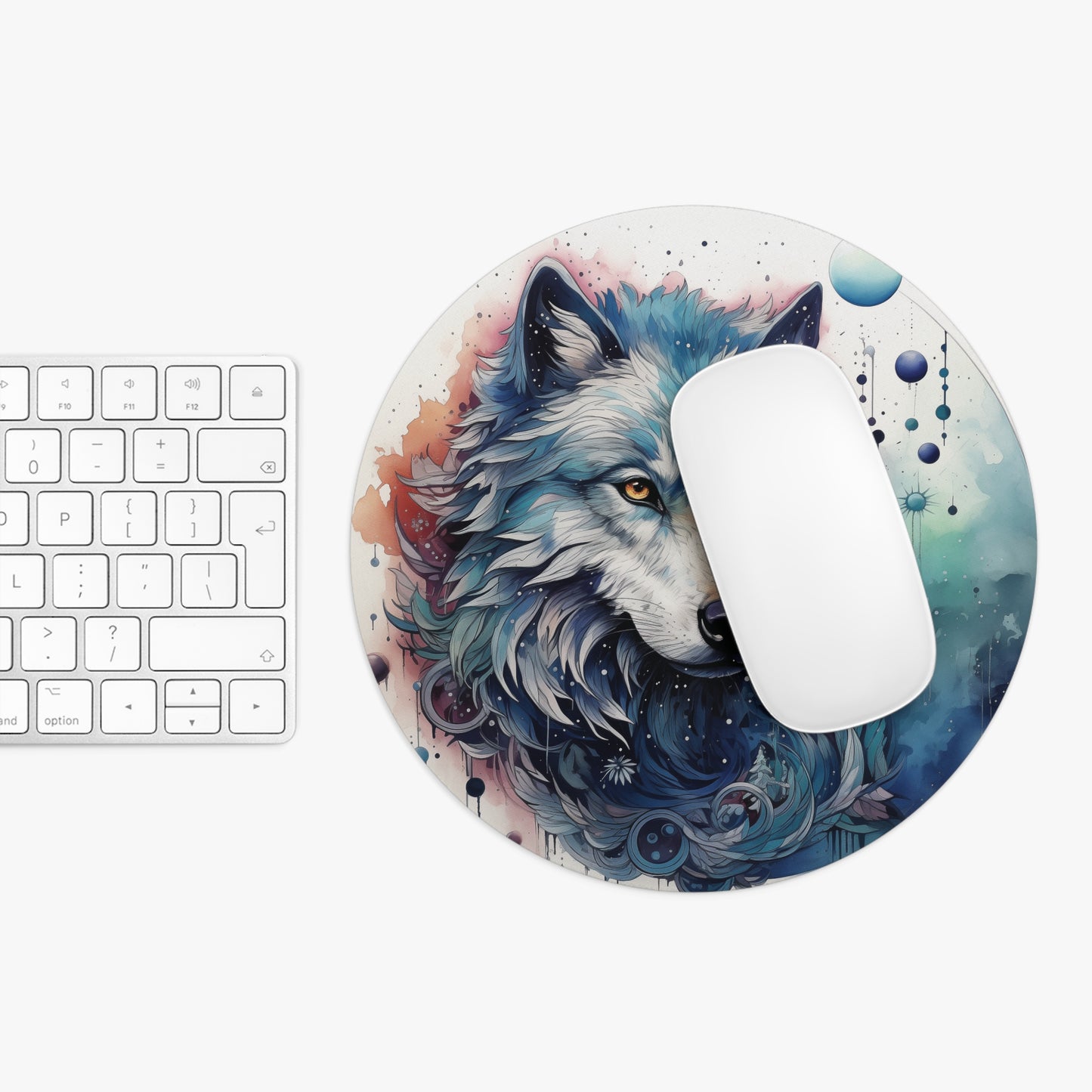 Wolf mouse pad- Wolf lovers, Wild mouse pad, PC keyboard, Computer mouse pad, Gaming mouse pad