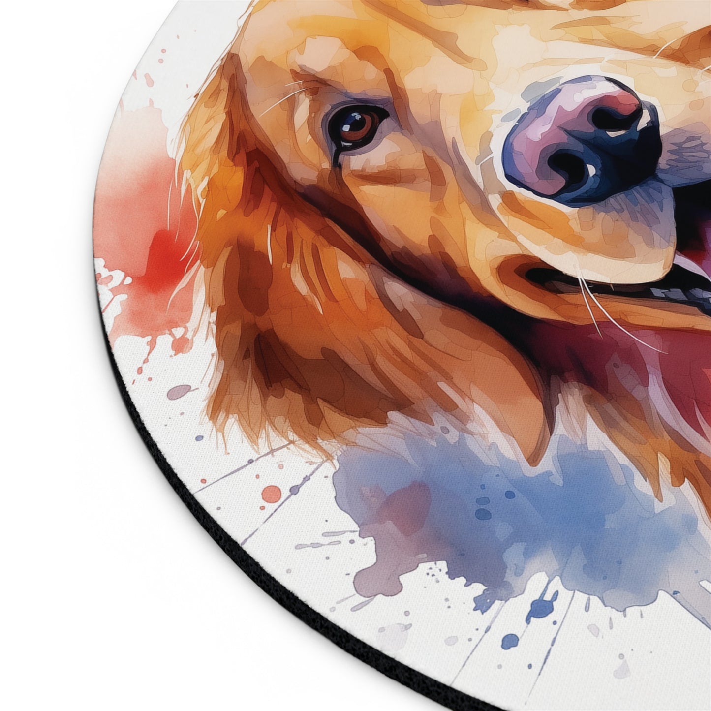 Golden Retriever Dog Mouse Pad- Pet Lovers Gift, Desk Accessory, Computer mouse pad, Gaming mouse pad, Retriever Dog