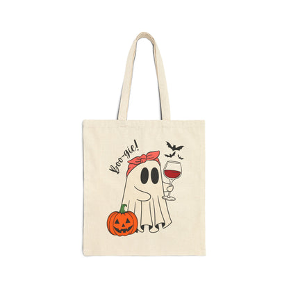 Halloween Tote Bag - Boo-tiful Tote for Trick or Treat, Fall Fashion Gatherings, Pumpkin Spice Lovers, Ghost Bag for Her Eco-Friendly Gift