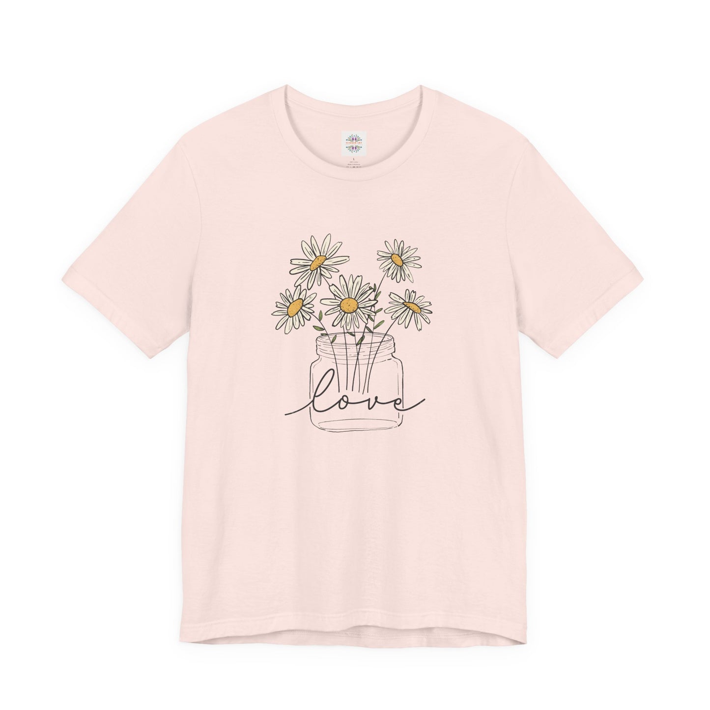 Daisy Floral TShirt, Love gift, Daisy Gifts, Birth Flower Gift, Botanical T-Shirt