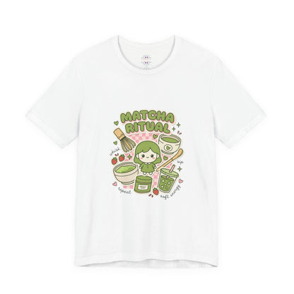 Matcha Ritual Tee | matcha aesthetic, cafe girl graphic