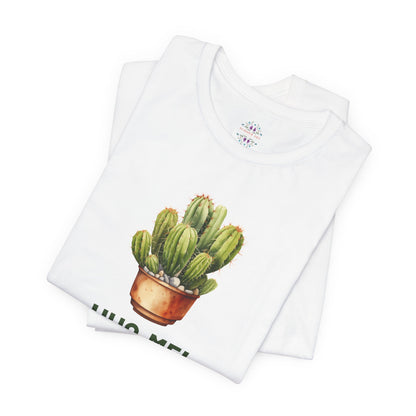 Cactus Tshirt, Succulent Tee, Plant Lover Shirt, Desert Graphic Top, Botanical Print Clothing, Hug me shirt for Friend, Attitude shirt