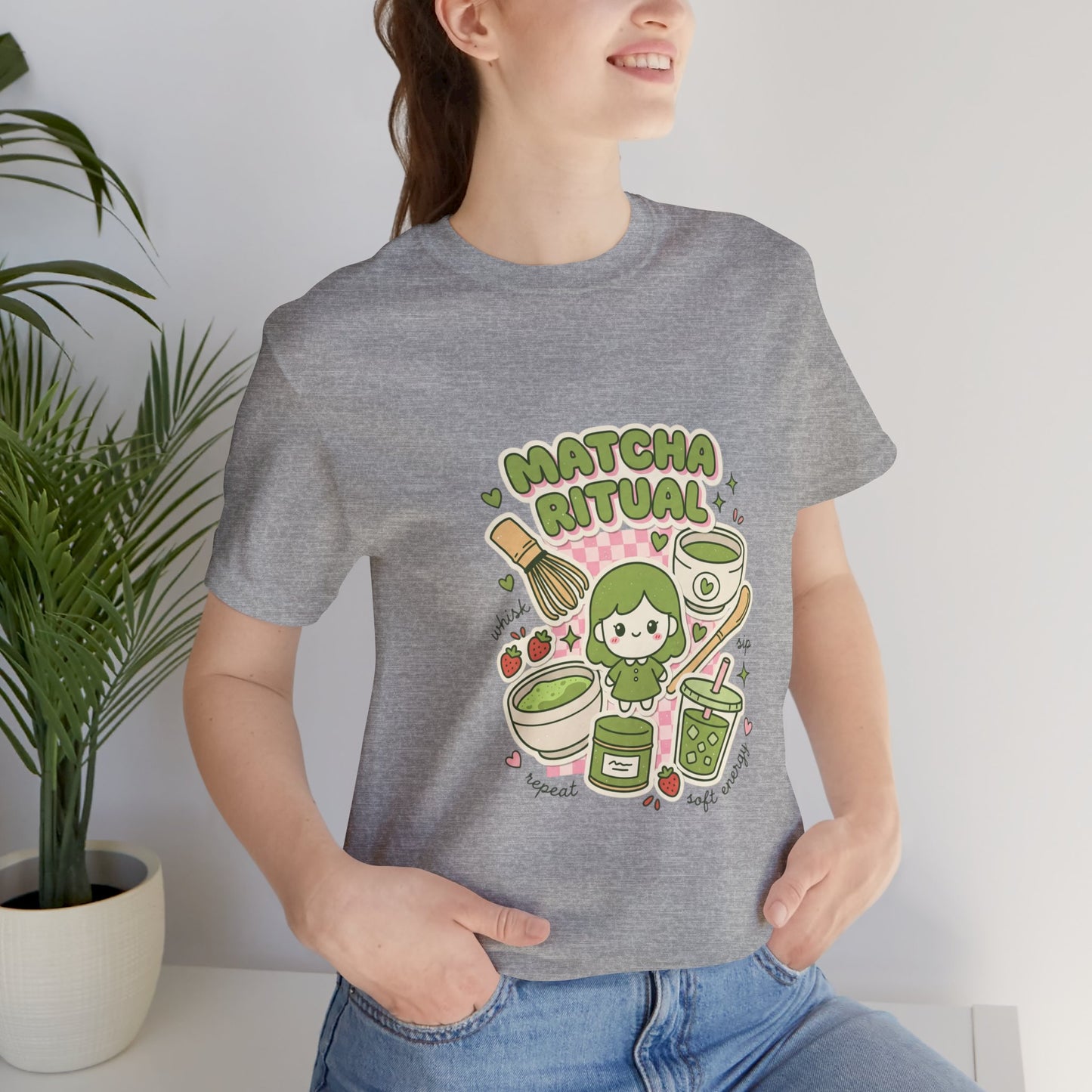 Matcha Ritual Tee | matcha aesthetic, cafe girl graphic
