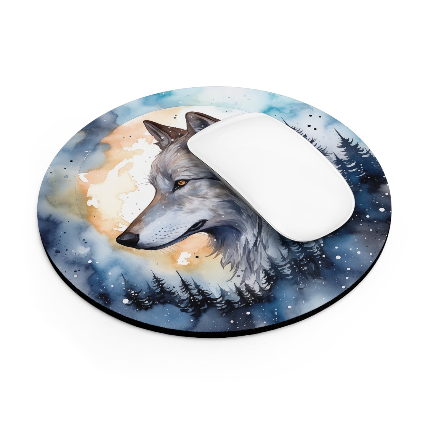 Wolf mouse pad - Gaming mouse pad, PC Computer mouse pad