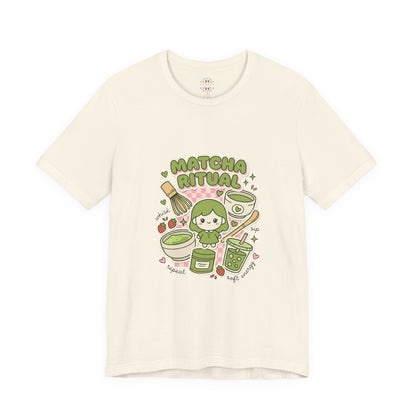 Matcha Ritual Tee | matcha aesthetic, cafe girl graphic