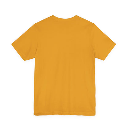 Retro Minimalist Flower Tee — Simple Orange Daisy Graphic T-Shirt
