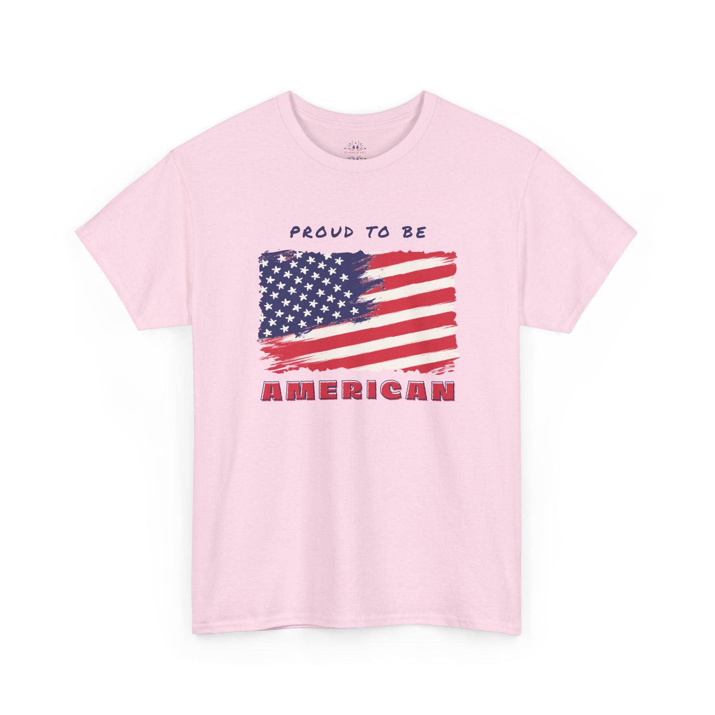 Proud to be American T-Shirt - USA Patriotic Tee USA, Flag Independence Day 4thOfJuly