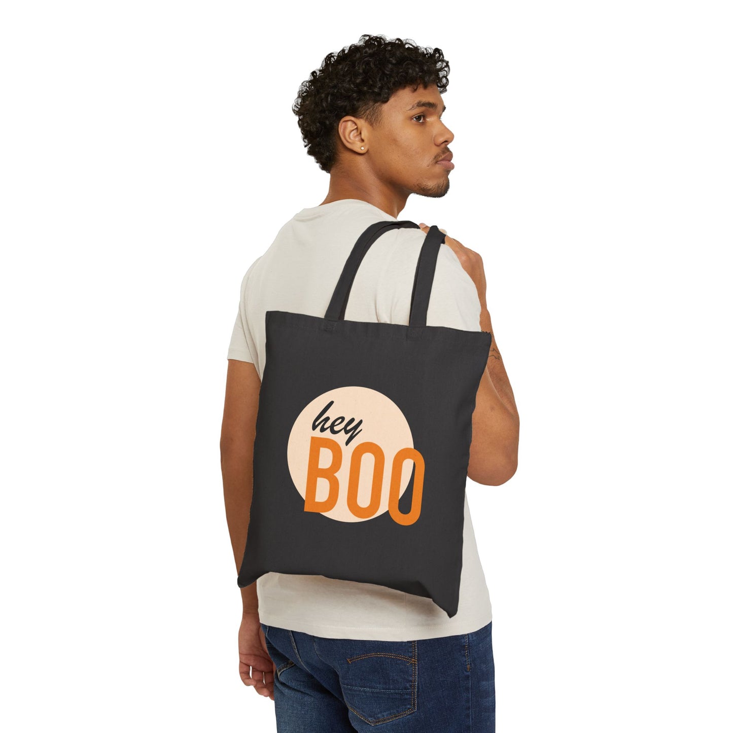 Halloween Tote Bag Trick or Treat Candy Halloween Fall Gift Tote Bag, Shoulder Shopping Bag for Him Her, Scarry Cuteness Pumpkin Tote