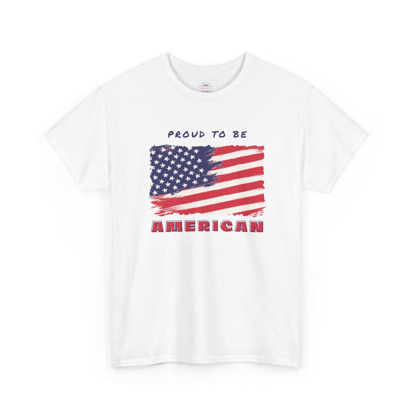 Proud to be American T-Shirt - USA Patriotic Tee USA, Flag Independence Day 4thOfJuly