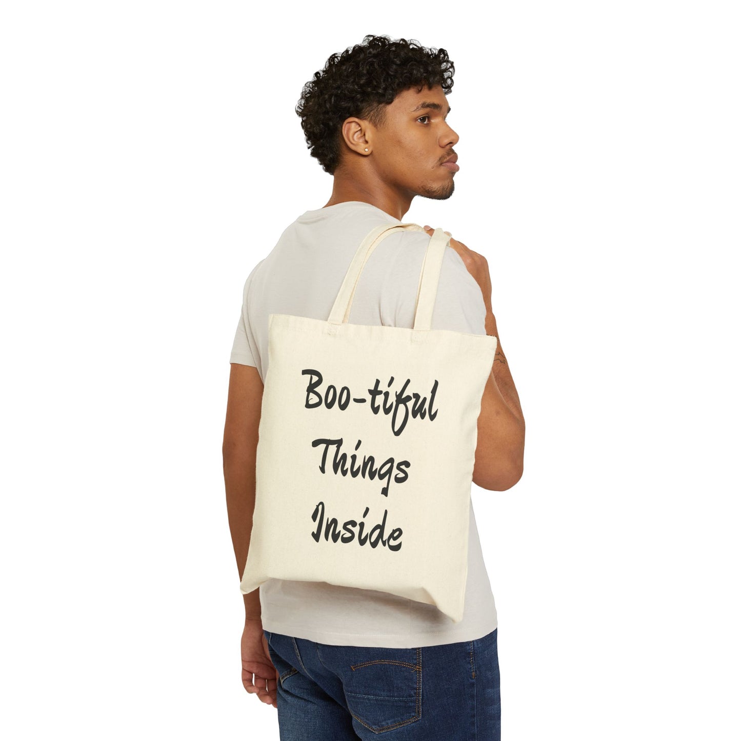 Halloween Tote Bag - Boo-tiful Tote for Trick or Treat, Fall Fashion Gatherings, Pumpkin Spice Lovers, Ghost Bag for Her Eco-Friendly Gift