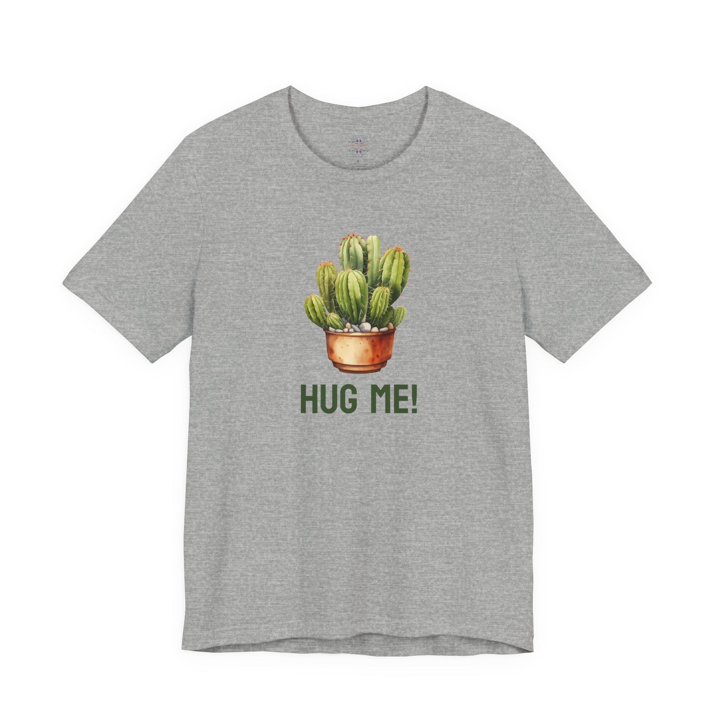 Cactus Tshirt, Succulent Tee, Plant Lover Shirt, Desert Graphic Top, Botanical Print Clothing, Hug me shirt for Friend, Attitude shirt