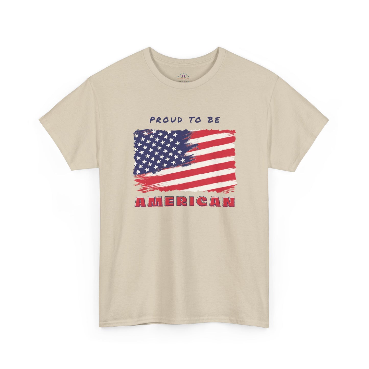 Proud to be American T-Shirt - USA Patriotic Tee USA, Flag Independence Day 4thOfJuly