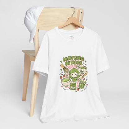 Matcha Ritual Tee | matcha aesthetic, cafe girl graphic
