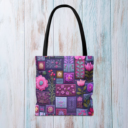 Tote Bag for Book Shopping Bag Gift for Book Lover Wine Lovers Gift for Her Nature Inspired Art Floral Bag Giftful Book Club Purse for Women